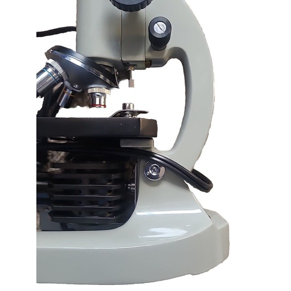 Biological Microscope Coarse and Fine Focus Adjustment 16MM Lens - Picture 12 of 16